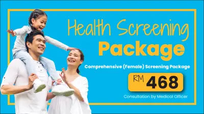 Comprehensive Screening with Medical Officer (Female)